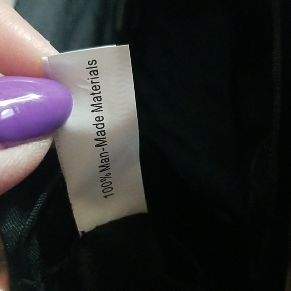 Apt 9 Black Satin Clutch With Hidden Strap - Picture 8 of 8